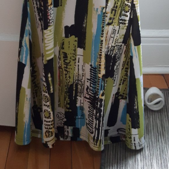 Mango graphic dress - Picture 3 of 7